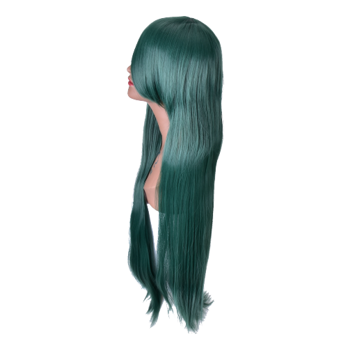 35inch extra long synthetic wig with different colors